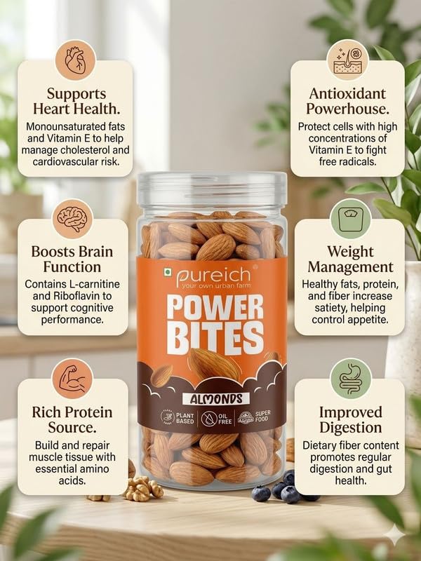 do almonds contain l-carnitine Boost Brain Health with Almonds Every Day – Maisie Jane's