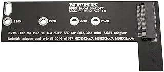Goapongs M.2 NGFF M-Key NVME SSD Convertor Card Compatible with Late 2014 Mac Mini A1347 MEGEQ2 MEGEM2 MEGEN2