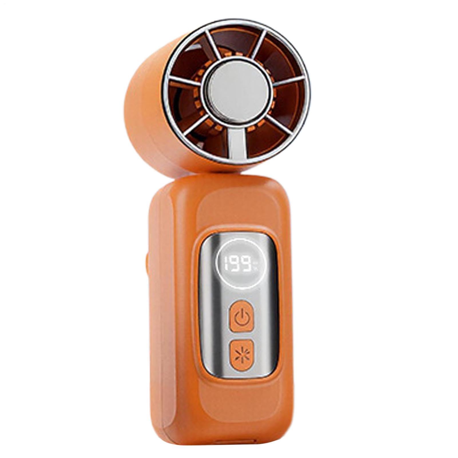 Ventilador portátil con clip para refrescar la oficina y mantener el confort en tus viajes