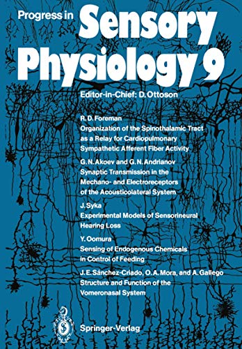 Progress in Sensory Physiology 9 view 2