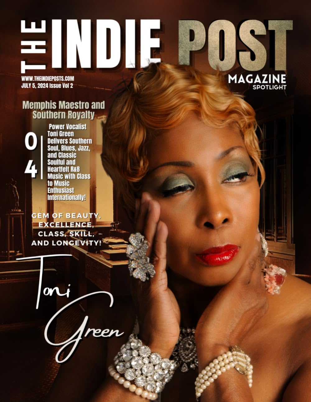 The Indie Post Magazine | Toni Green | July 5, 2024 Issue Vol 2