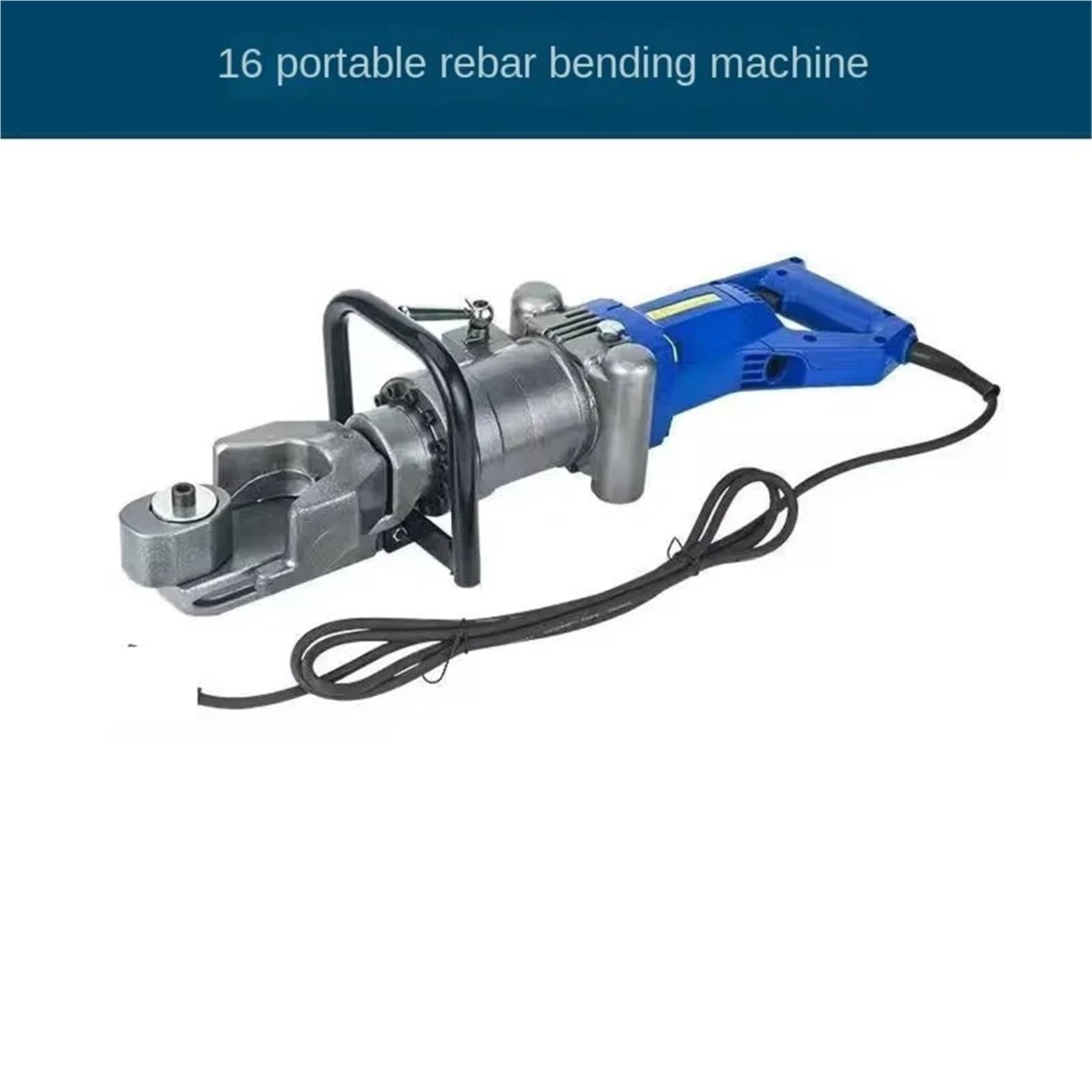 Macchina piegatrice elettrica for barre d'acciaio, macchina idraulica for tonde piatte da 16/20/22 mm Cantiere(Type 22)