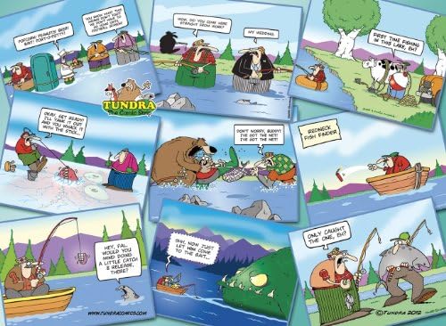 Tundra: Fishing Follies (Puzzle) Hardcover โ February 1, 2013