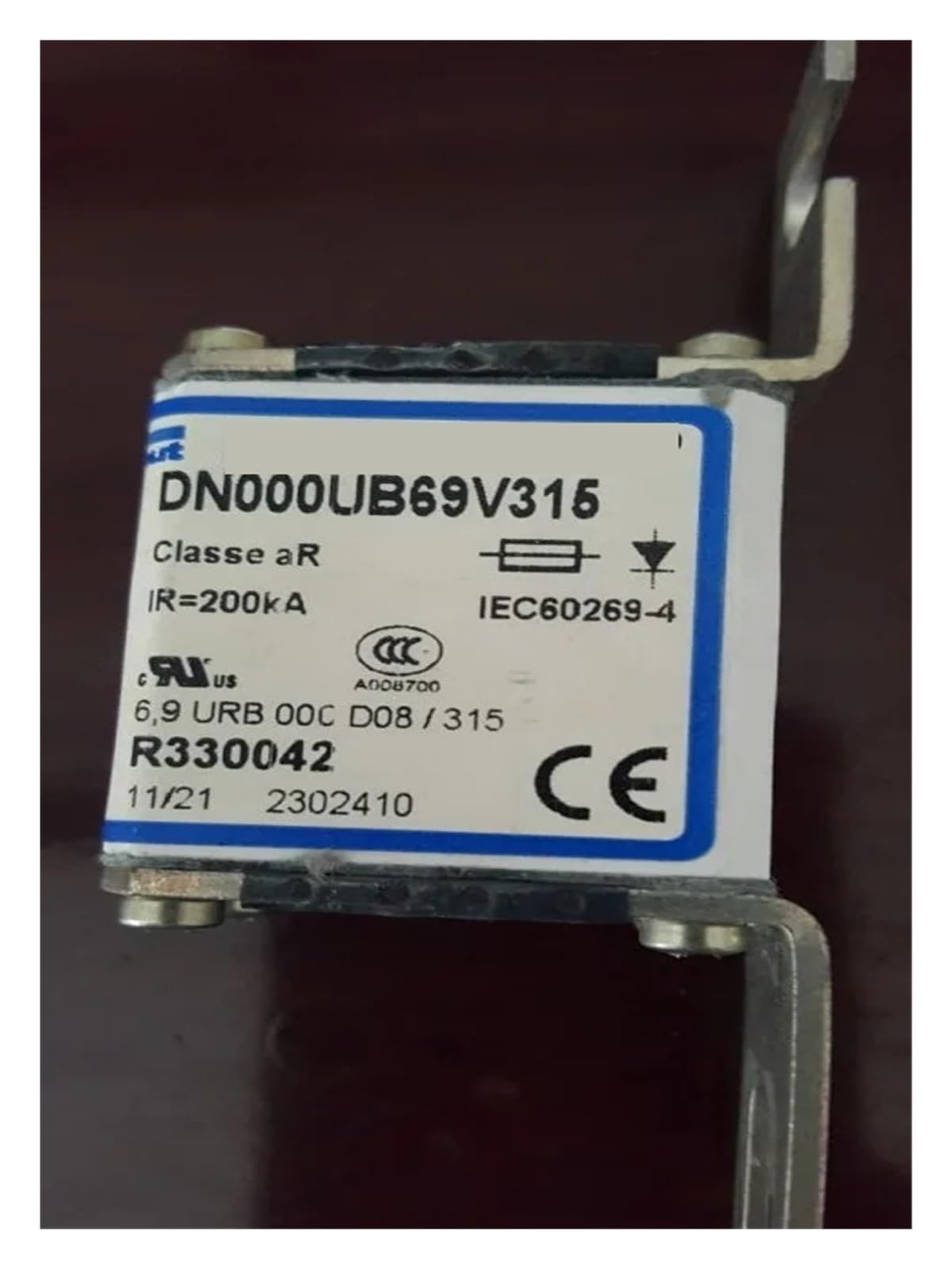 Fusibles DN000UB69V315 R330042 AR protection surtension pour onduleur triphasé