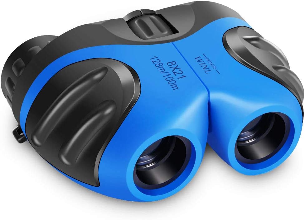 JRD&BS WINL Binocular Toys for Kids, Compact Binocular for