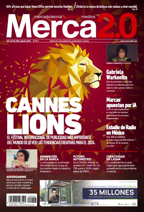 Revista Merca2.0 I Cannes Lions I Agosto 2023