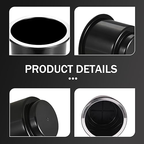 Miniatura 3 de 2 piezas de soporte para tazas de automóvil, inserto impermeable para portavasos de bebida, inserto de soporte de taza de sofá de gran capacidad,