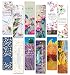 ON Sales! 60 pcs Christian Bible Verses Flower Bookmarks. Free Beauty EBOOK. Encouraging, Inspiration, Unique Design Bookmark.