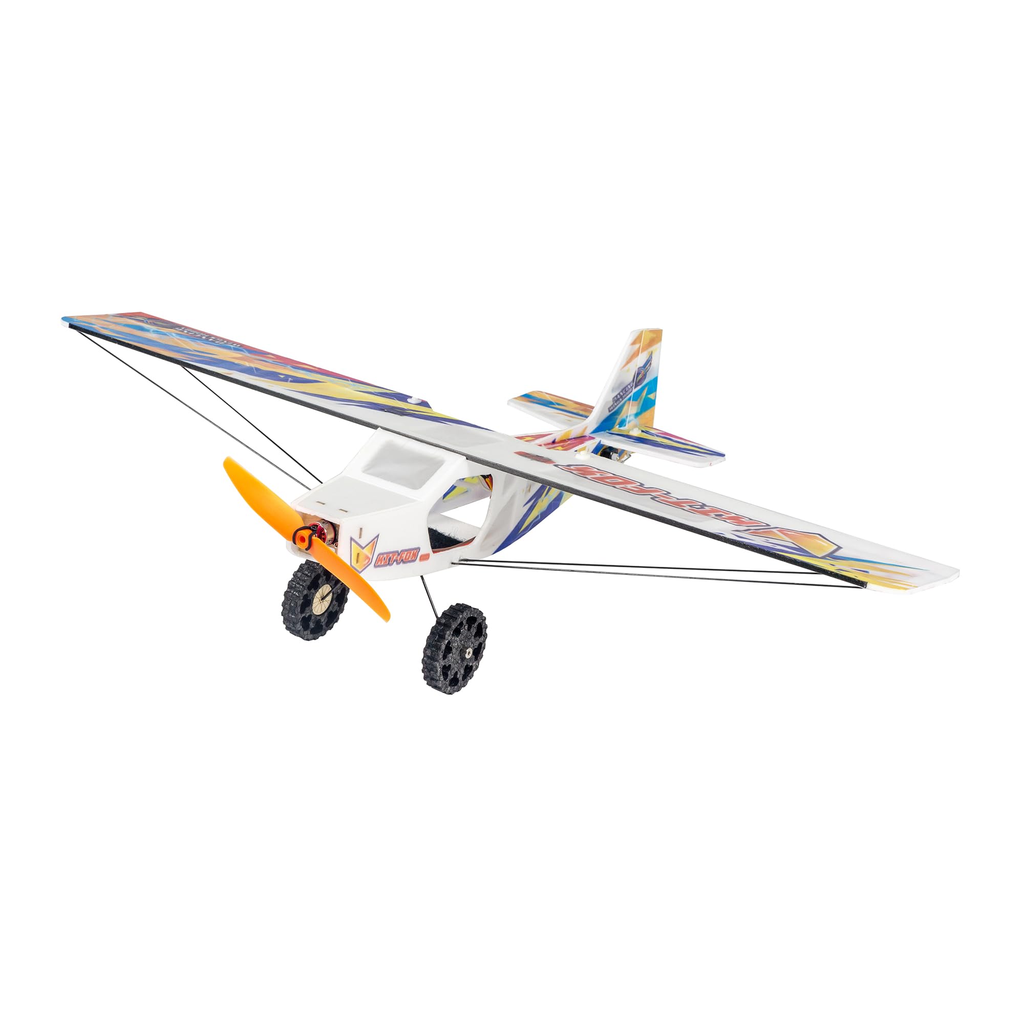 DIY RC Modellflugzeug EA01 Kit-Fox, 570 mm Spannweite, ultraleichtes EPP-Schaum-Flugzeug für Anfänger & Hobbyisten (PNP)