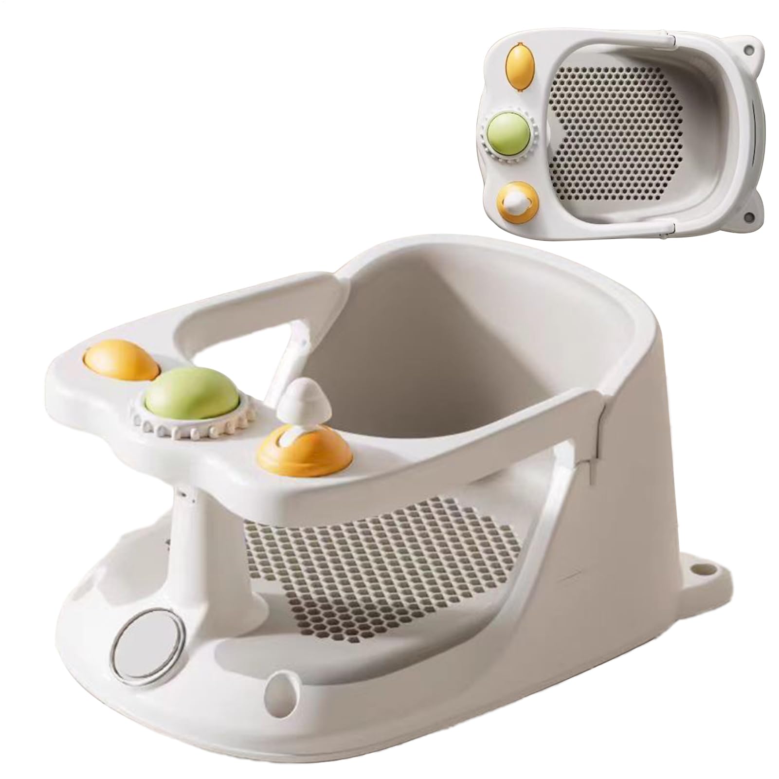 Sedile Da Bagno Per Neonato Lattante Bebè Piccoli Sedia Sicura Da Vasca, | Vasca Da Bagno Sedie Per Vasca Da Bagno Per Bambini Seduti E Giocattoli Da Bagno Sicuri