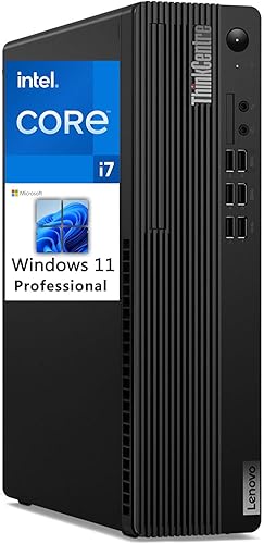 Lenovo ThinkCentre M750s SFF Computadora de escritorio empresarial, Intel 12-Core i7-12700 de 12 generación, RAM DDR4 de 32 GB, SSD PCIe de 1 TB,