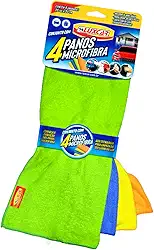 Pano Em Microfibra Conjunto Com 4 Luxcar 35 Cm X 35 Cm