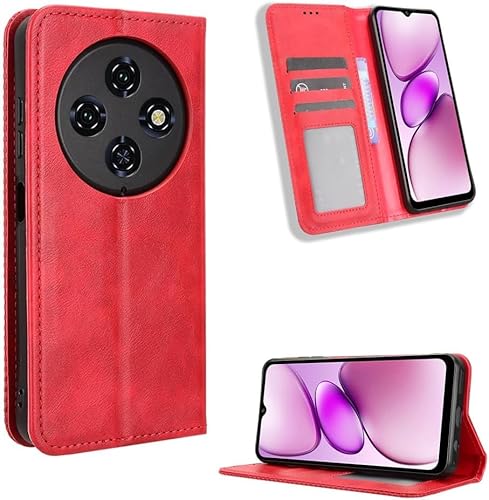 For OUKITEL C69 �P�[�X �蒠�^ �J�o�[PU���U�[ �g�уP�[�X �X�}�z�P�[�X �C�菝�h�~ �ϏՌ� �}�O�l�b�g�� �y�� �S�ʕی� �J�[�h���[ ���u���@�\�Ή� �w��h�~�g�� ���b�h OUKITEL C5 �Ή�