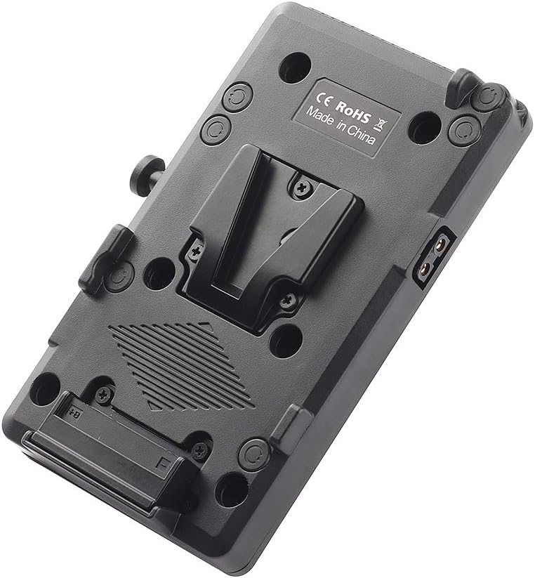 RUILI V-Mount Plate Adapter BP Battery Backpack V-Lock for Sony D-Tap DSLR Rig External