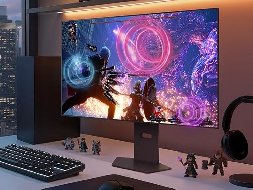 LG Ultragear™ 32GX870B-B.AEU Gaming Monitor | GX8 Series (2026) | 32" | 16:9 OLED | 240Hz/480Hz | 0.03ms (GtG) | 3840x2160 UHD | DisplayHDR™ 500 | AMD FreeSync Premium Pro™ and NC VIDIA G-Sync™ - 9