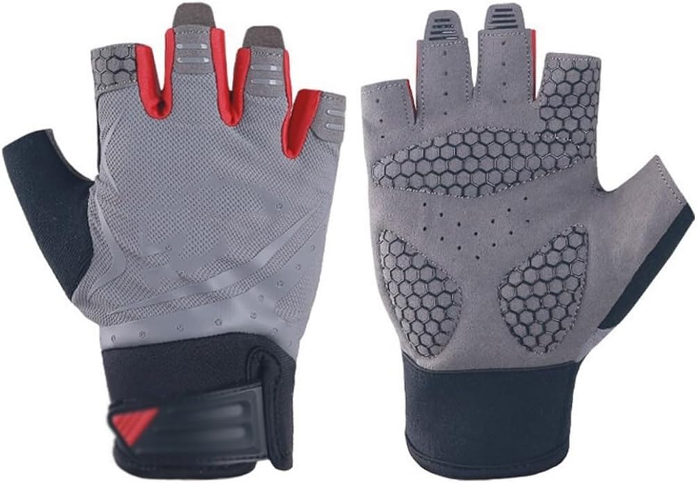 Fitness Gloves Lightweight Sports Half-Finger Hand Pads Training Cycling