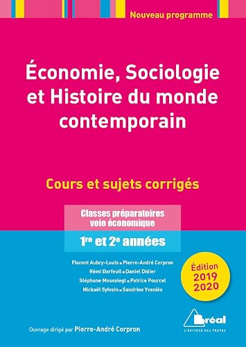 Economie, sociologie et histoire du monde contemporain