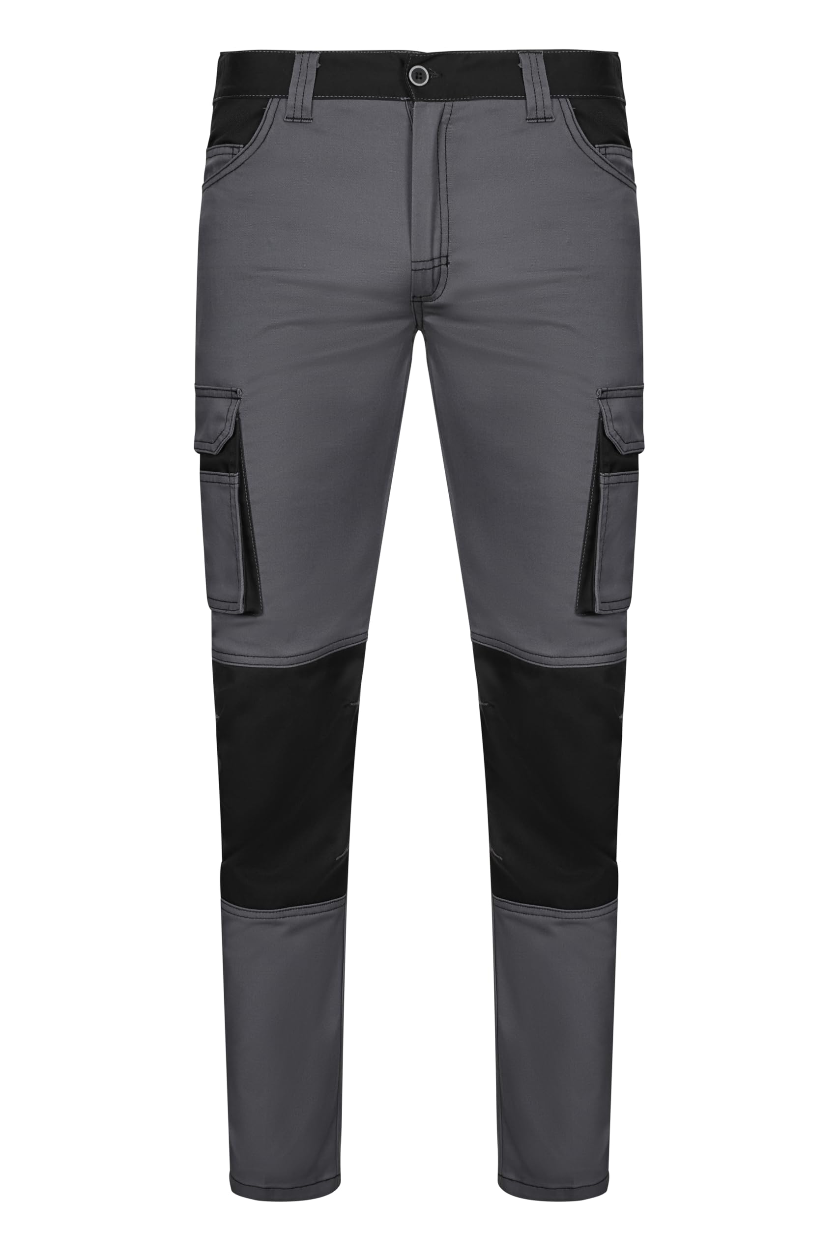 VELILLA Stretch Bicolor Pantalones de utilidades de Trabajo Unisex Adulto