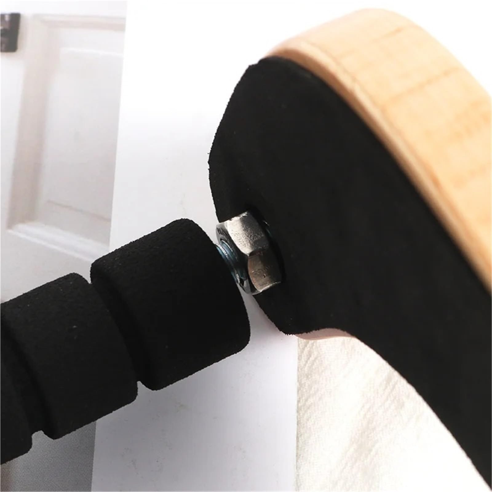 supporto chitarra Wood Guitar Stand H-frame Wooden Floor | For Acoustic Guitar Portable String Instrument Holder With Soft Sponge Covering Pad