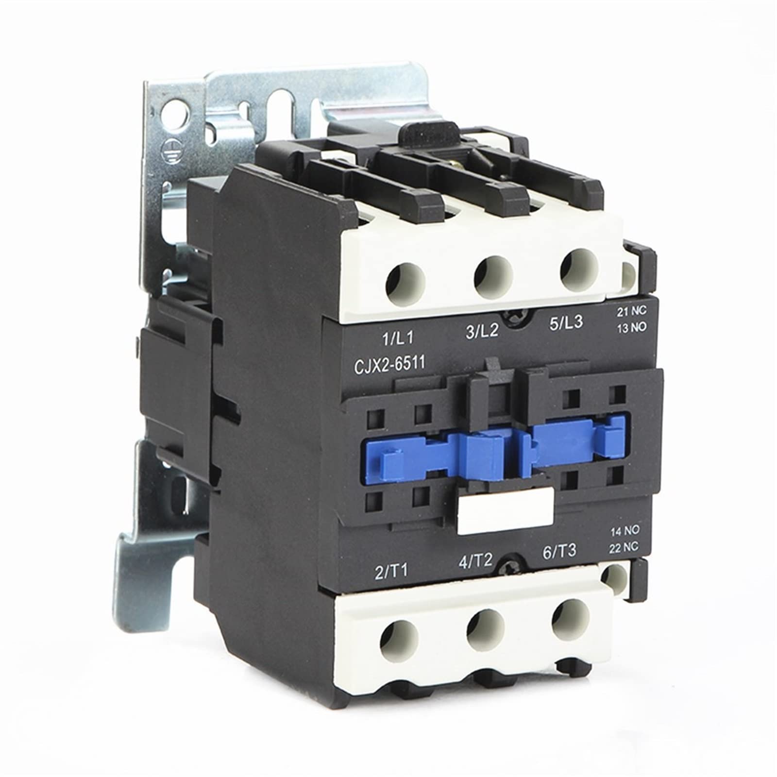 JJHQOKYNA 65A 3P+NO+NC CJX2-6511 AC Contactor LC1-6511 220V 380V 110V 36V 24V 1Pcs(380v)