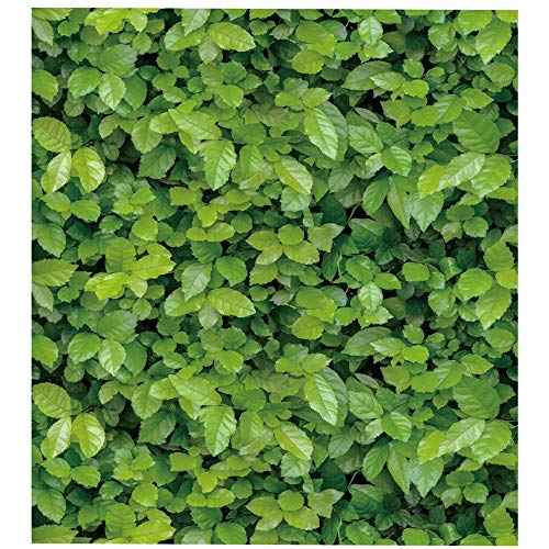 Univocean Modern Green Garden Leaves Wallpaper, 3D Wall Poster, Wall Sticker for Home, PVC Self Adhesive for Living Room, Hall, Garden Home Decoration Stickers (1000 x 45 cm)