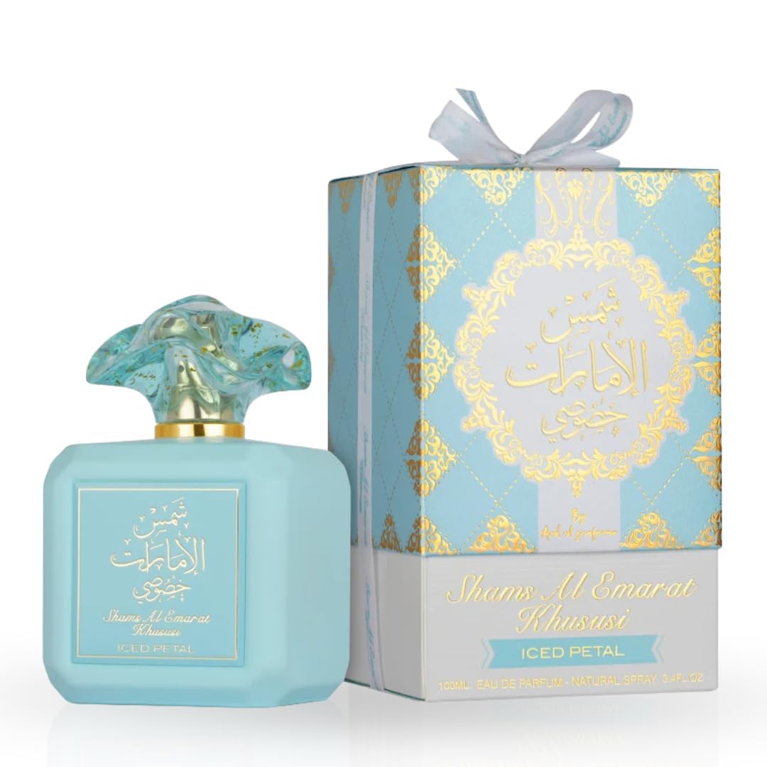Ard al Zaafaran Shams Al Emarat Khususi Iced Petal Long Lasting Arabian Perfumes For Women 100ML (3.4 OZ) - Eau de Parfum Spray with Florals & Fruity Notes - A Premium Gift for Valentines Day - Image 2