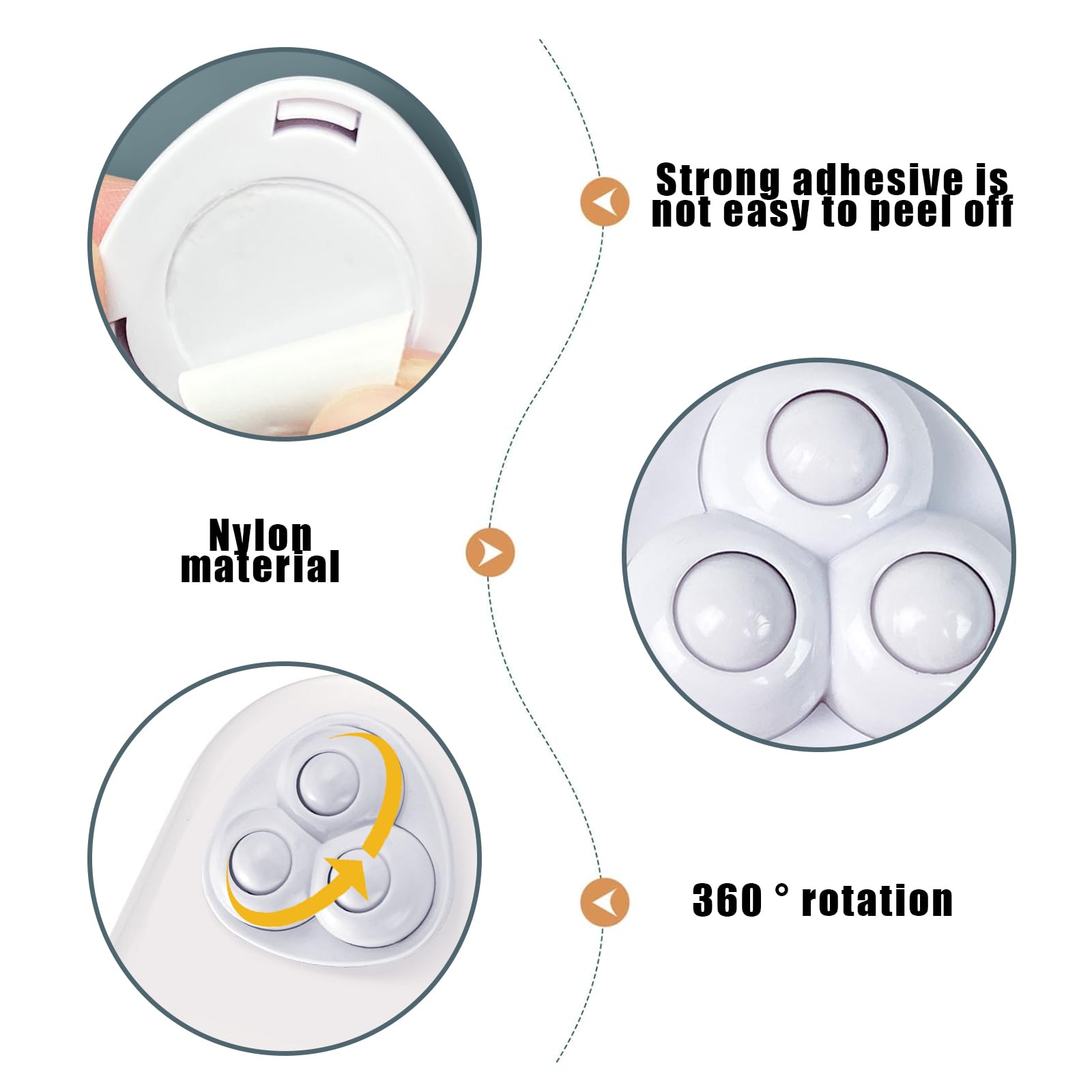 ZYEKIU 16 Pièces Roulettes Pour Eubles Ini Roulette Roulettes Auto
