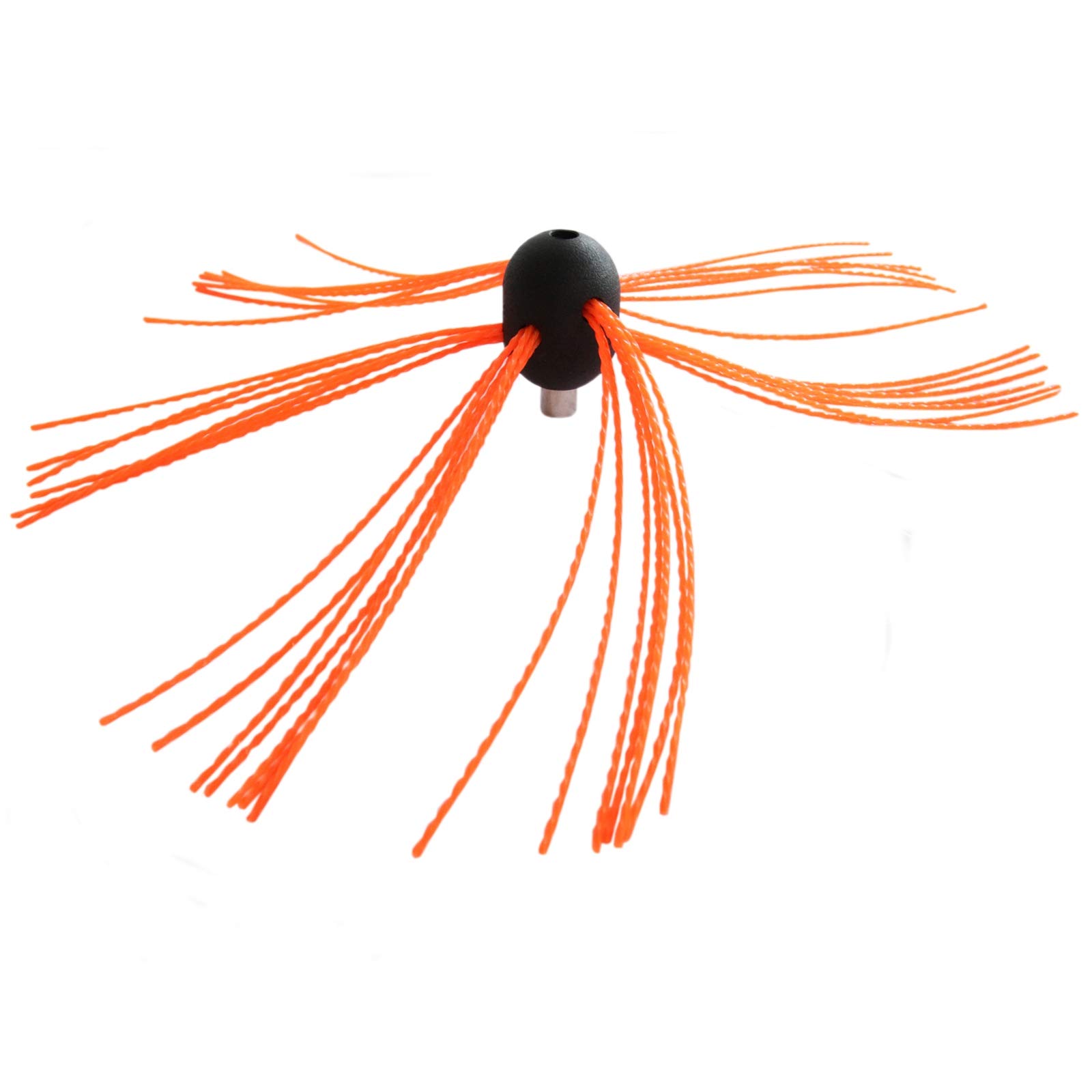 Monstershop - Scovolo Spazzacamino per Trapani Avvitatori con Adattatore Spazzola Camino Canna Fumaria Ciminiera Asta Nylon Flessibile con 6 Spazzole da 7 Setole - 9m