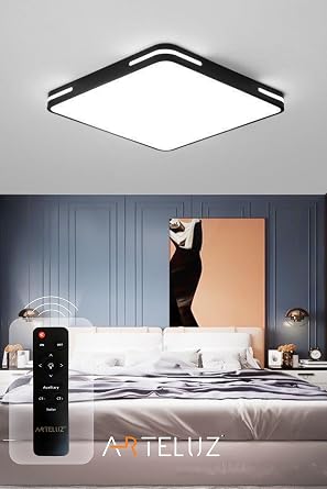 KARE MODEL MODERN PLAFONYER AVİZE (50X50 CM) [Enerji Sınıfı A]