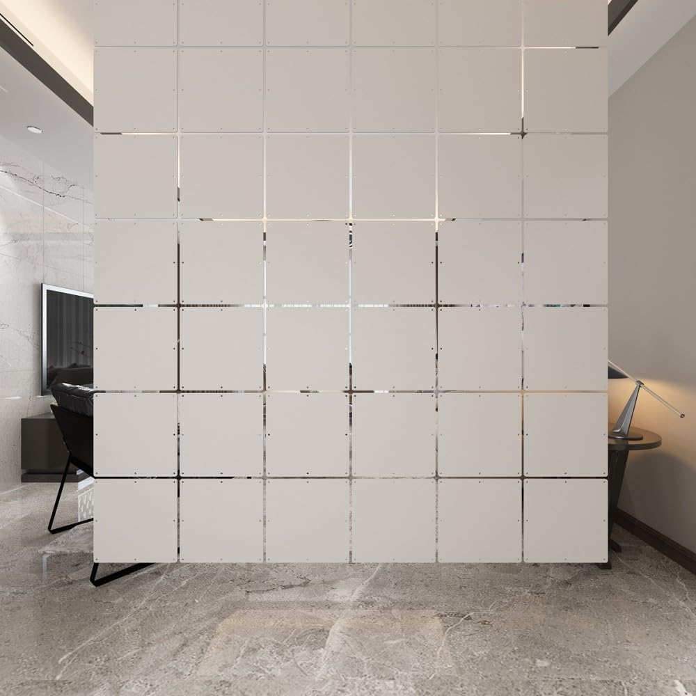 YIZUNNU 12Pcs/Set Hanging Room Divider, WoodPlastic Hanging Panels