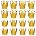 Gold Crown for Party with Elastic Ties, 24pcs by RUBFAC