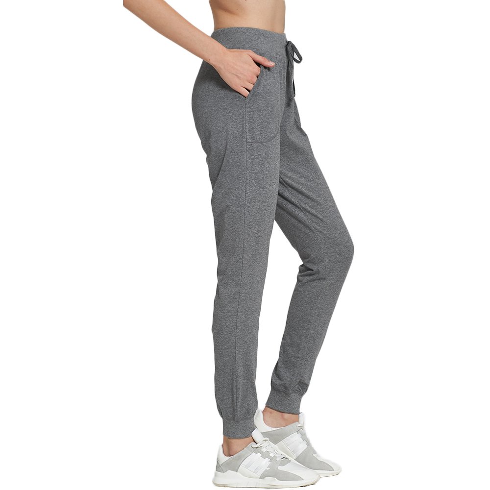 Women's Athletic Joggers Pants Sweatpants with Pocket Gray
