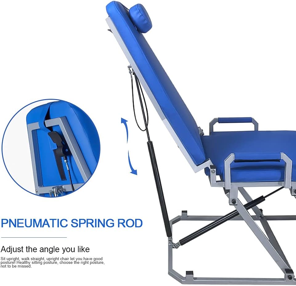 NSKI Lab Folding Chair GU-P109 with Light Lamp and Waste Basin