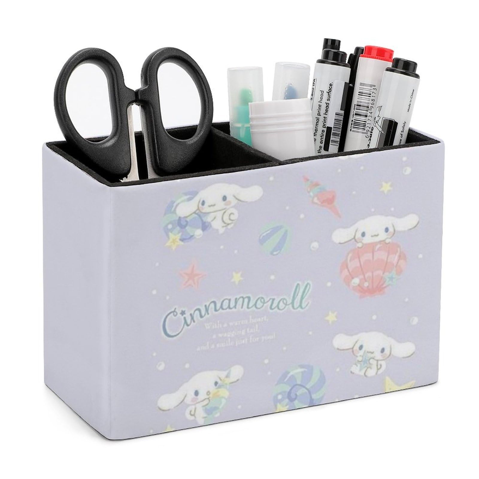 Amazon | シナモロールペン入れて ペン立て PUレザー筆立て文房具 収納