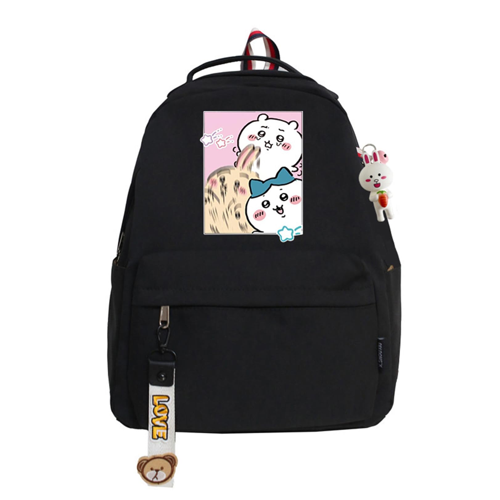 ISaikoy Anime Chiikawa Backpack Hachiware Daypack Bookbag Daypack School Bag 8