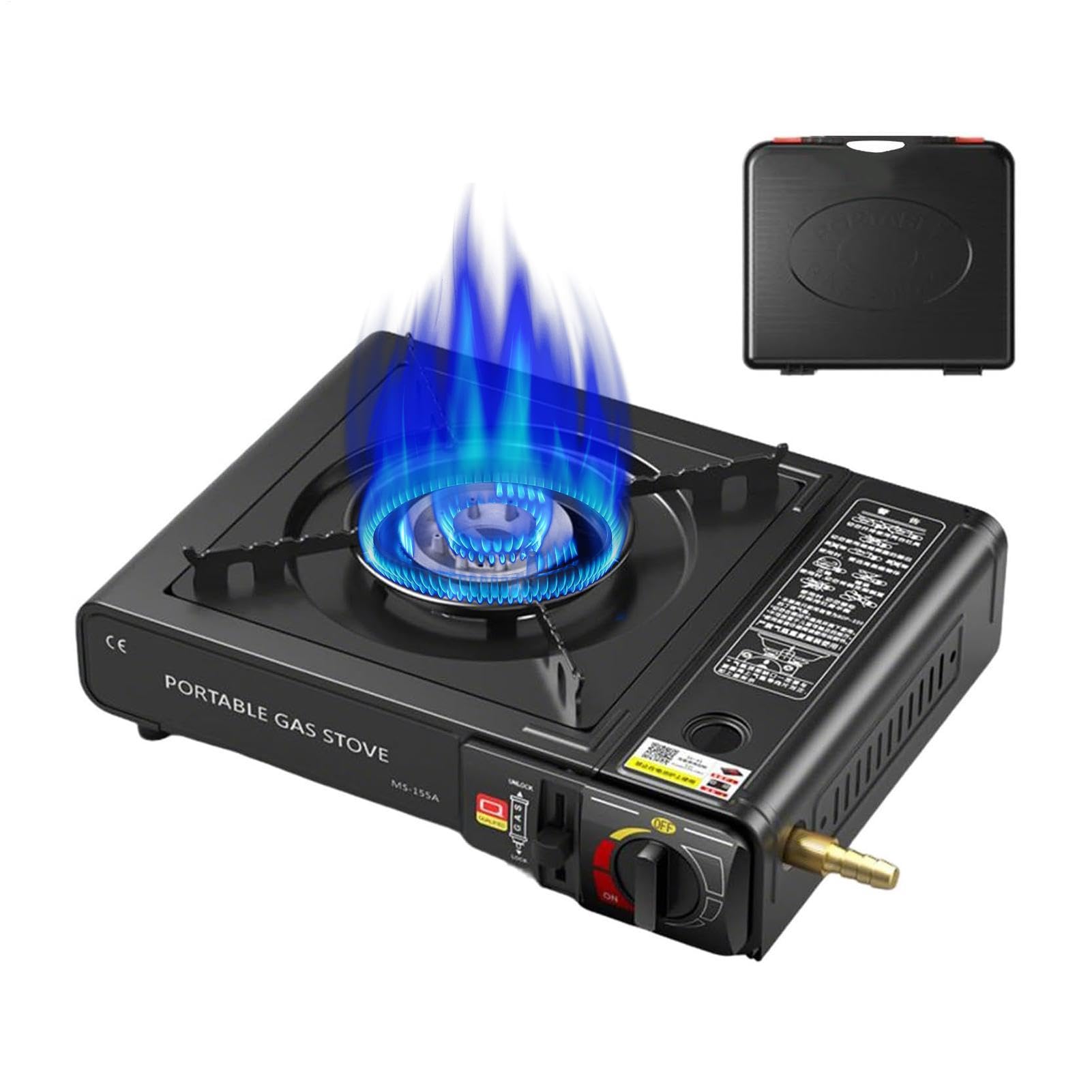 Fornello da campeggio portatile, fornello per barbecue in viaggio, multifunzionale, ad alta efficienza, per sopravvivenza, pesca, spedizioni, camper, viaggi, cucina in spiaggia