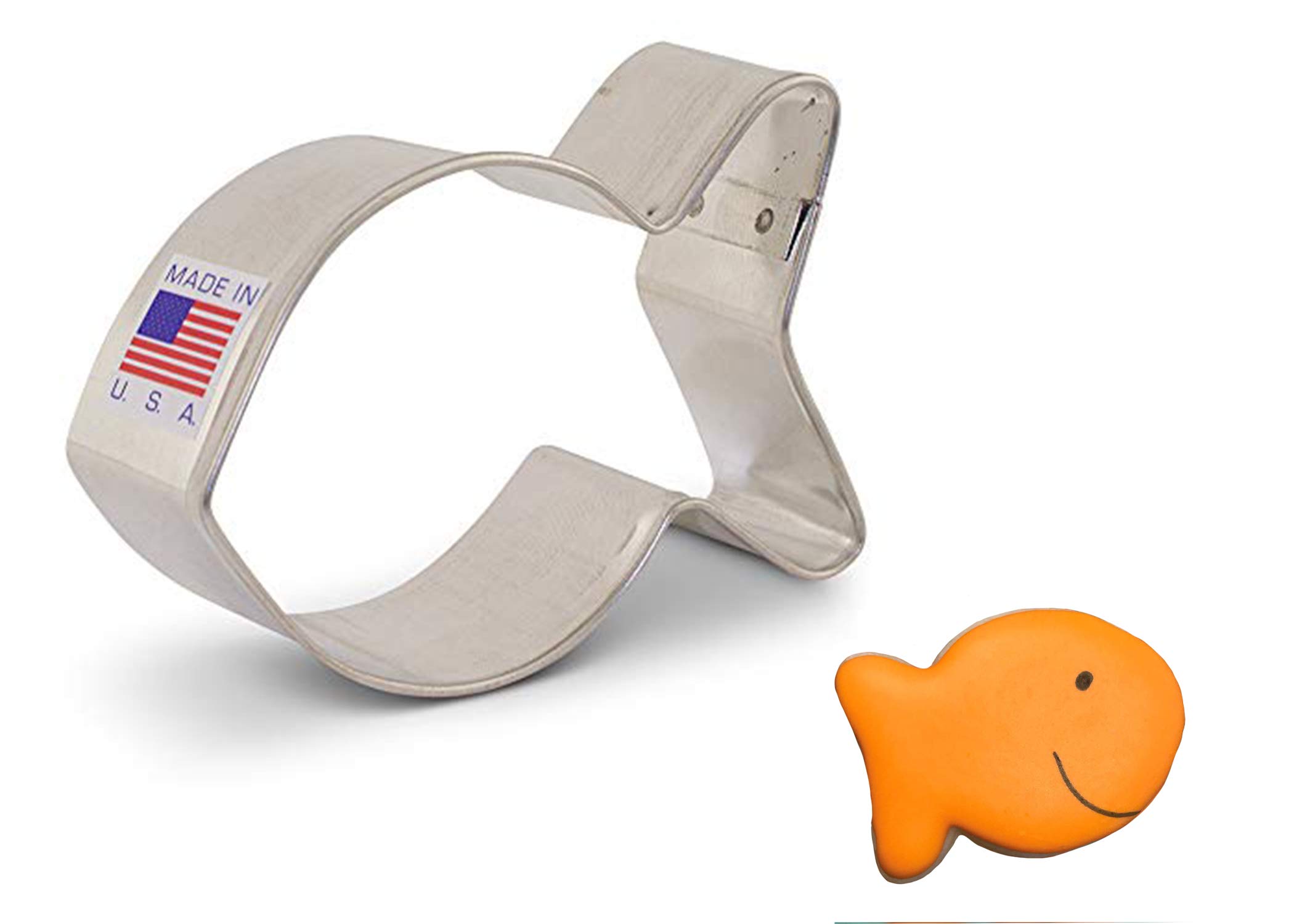 Goldfish/Simple Fish Cookie Cutter, 3"