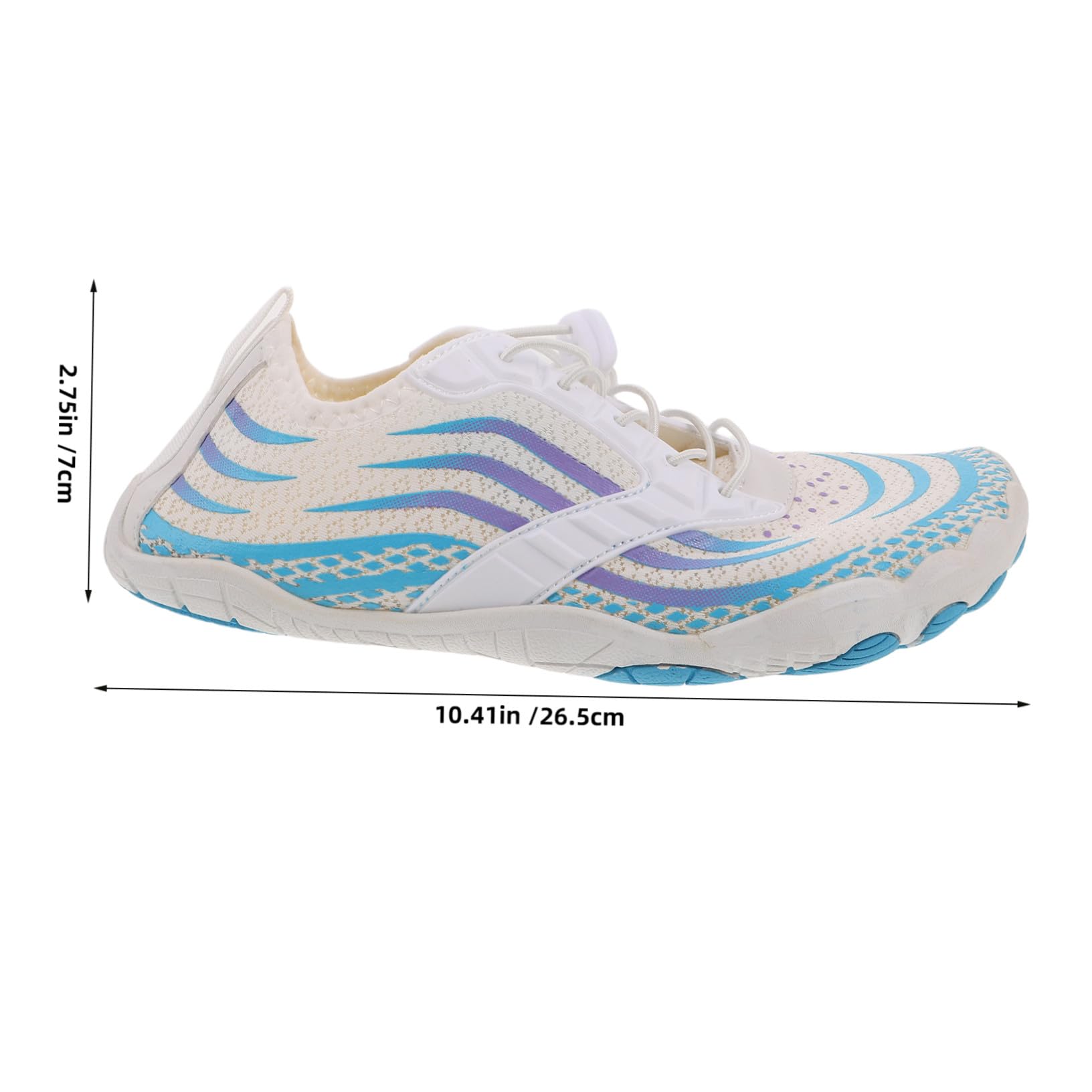 Aqua Shoes for Women Atmosfera Estiva in Gomma Mesh Size 41 1 Paio | Aderenza Forte e Trazione Migliorata, per Piscine e Snorkeling, Calzata Leggera Barefoot