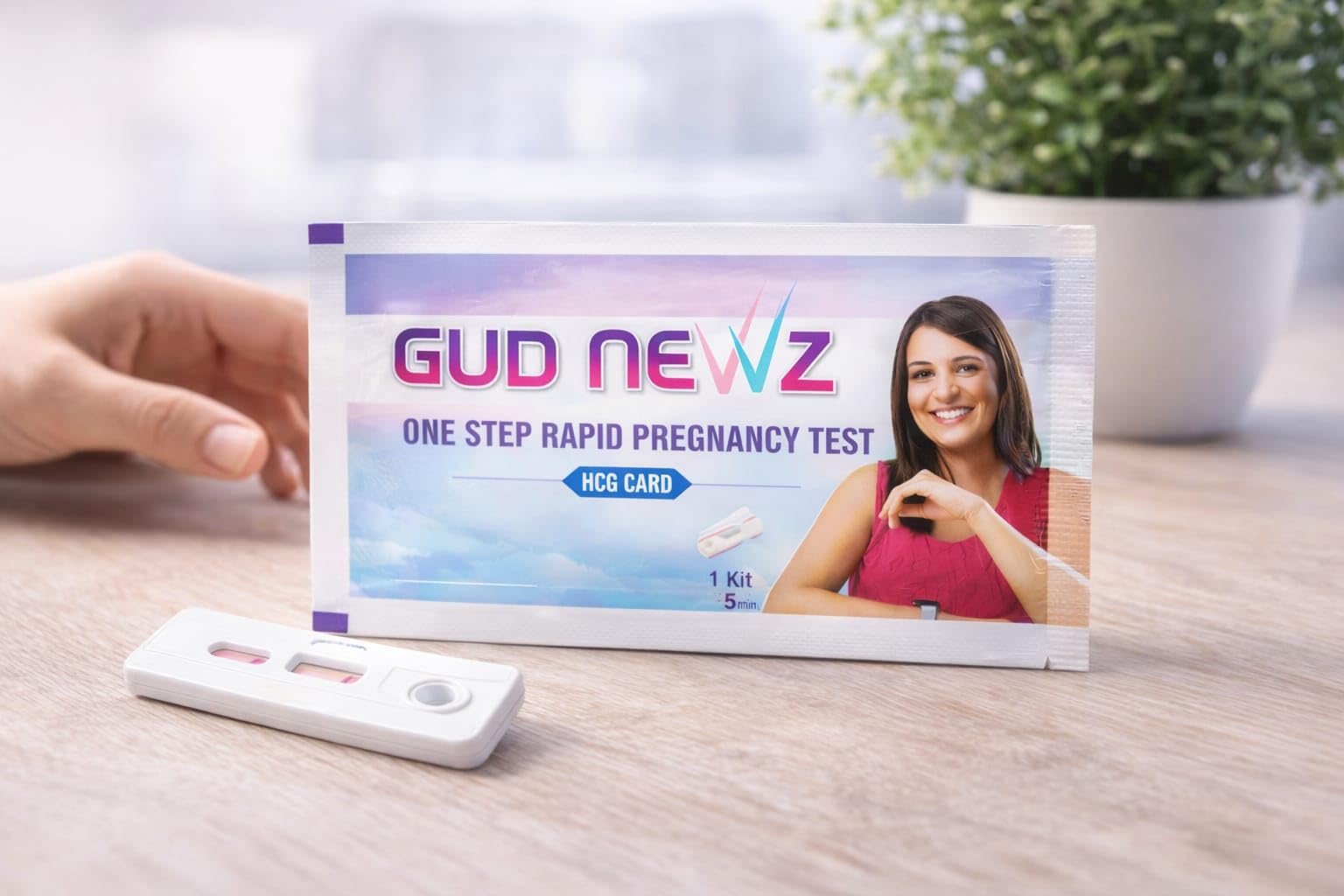 MORIXA One Step Pregnancy Test Kit (3 Strip Inta..) | Urine hCG Test Device | Individually Packed | Easy to Use | Pack of 3 4