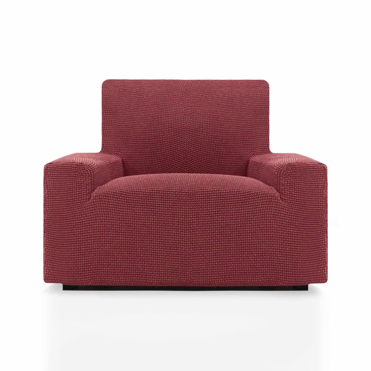 Housse de canapé élastique SOFASKINS pour rénover un fauteuil usé