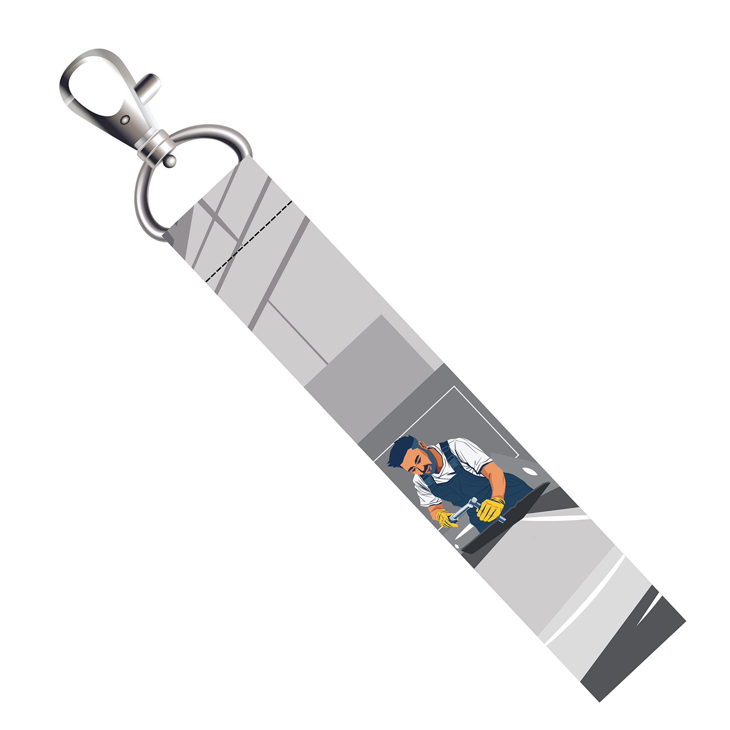 Mechanical Engineer Lanyard Tag with Swivel Lobster for Gift Luggage Bags Backpack Laptop Bags L X H 5 X 0.8 INCH-image-21