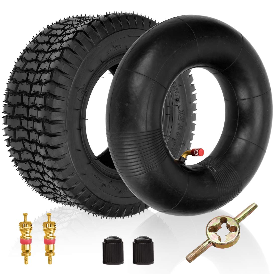 Buy FVRITO 12x5.006 Clever Turf Tire and Inner Tube for Razor Dirt
