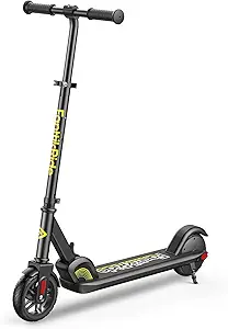 FanttikRide C9 Electric Scooter for Kids 8-12, Adjustable Handlebar Height for Riders 3.9-5.2 ft, 132 lbs, Up to 40 mins Continuous Time, 5 Miles Range, 2 Safe Max Speed 6/10 MPH