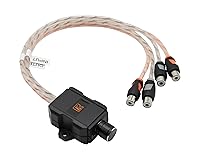 Vista 7 de RonDexy Regulador Universal de Graves para Automóvil Control de Nivel, Control de Perilla de Graves del Amplificador de 2 Canales Vía RCA, Montaje