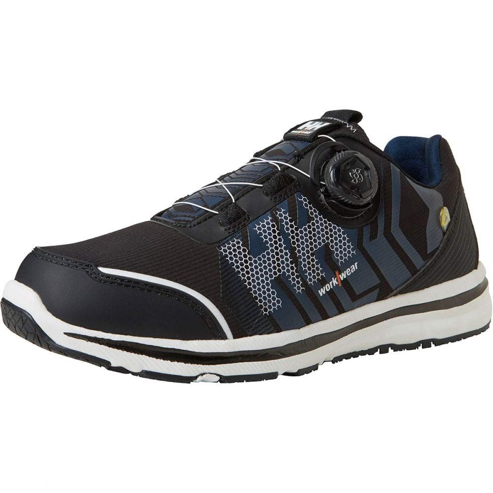 Helly Hansen Oslo - Zapatillas de Trabajo Ligeras con Puntera Suave para Hombre y Mujer, Negro, Azul, 46 EU