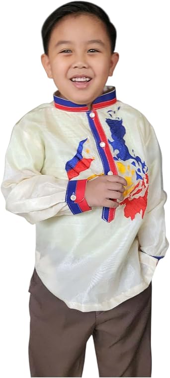 Traditional Filipino Barong Tagalog
