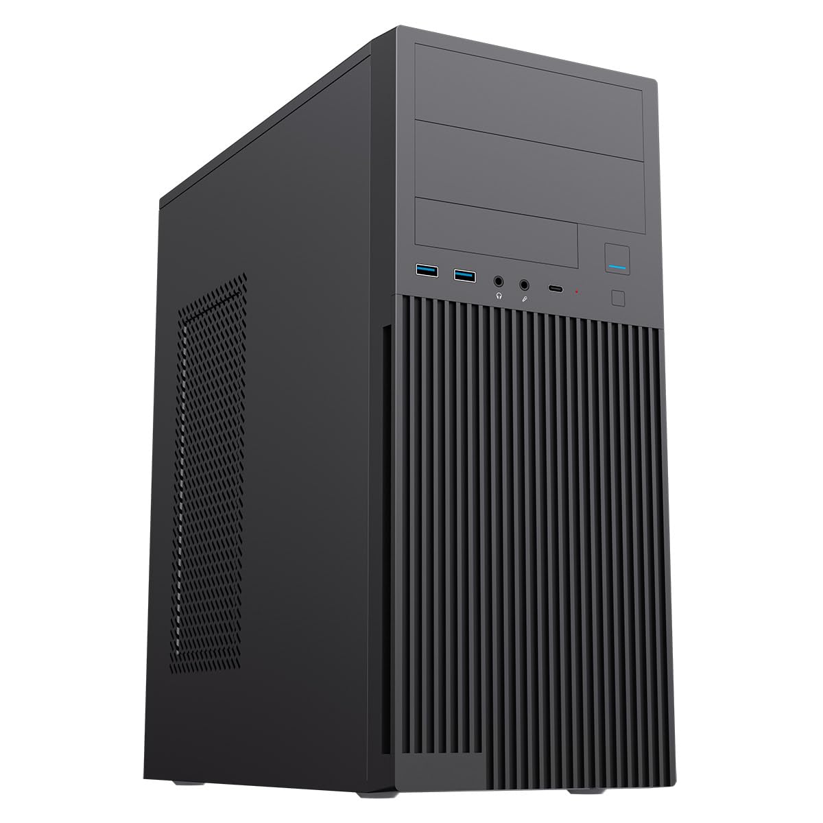CiT Academy Office Business PC Case with 500W PSU