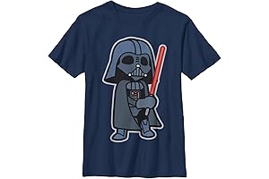 Boy's Dart Vader Cartoon T-Shirt