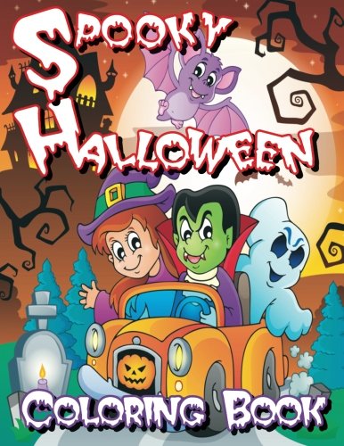 Spooky Halloween Coloring Book (Super Fun Coloring Books For Kids ...