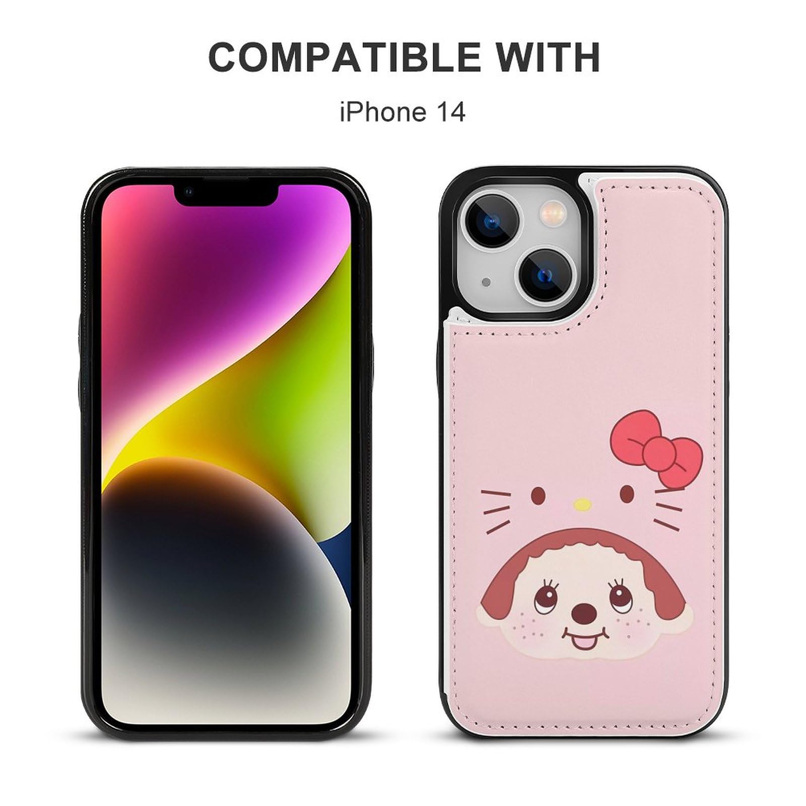 Amazon.co.jp: モンチッチ Iphone14/14 Plus ケース 手帳型 IPhone 14